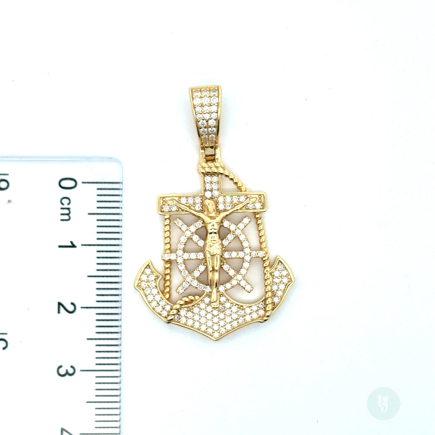 MP-58 (Moissanite Anchor ⚓ Pendant)