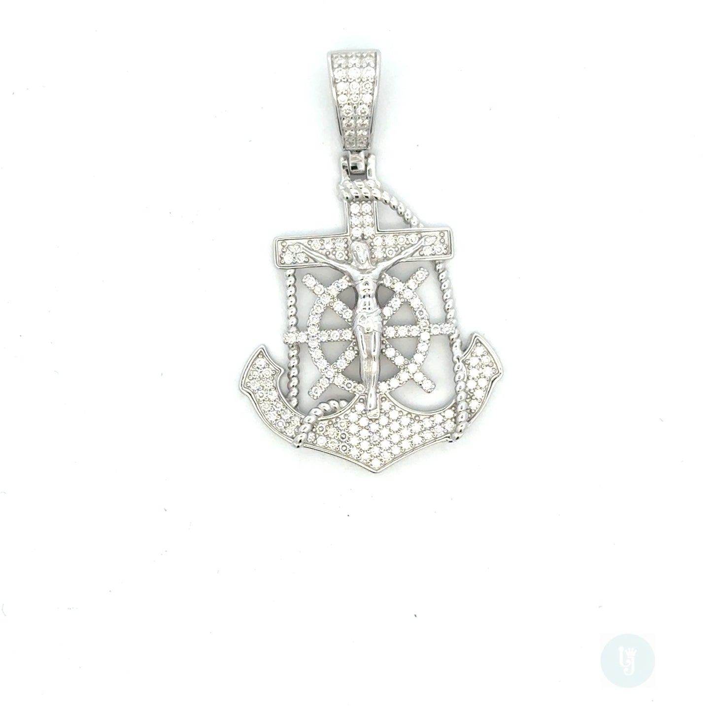 MP-58 (Moissanite Anchor ⚓ Pendant)