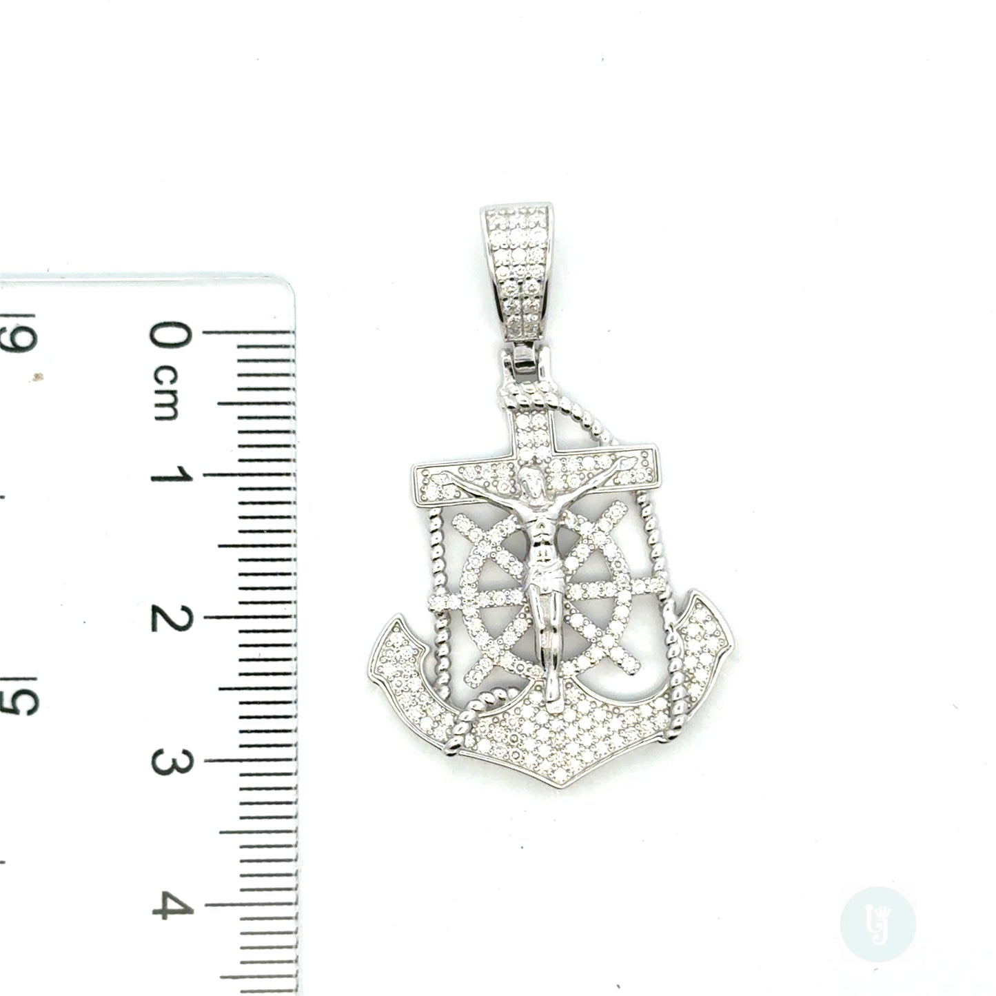 MP-58 (Moissanite Anchor ⚓ Pendant)