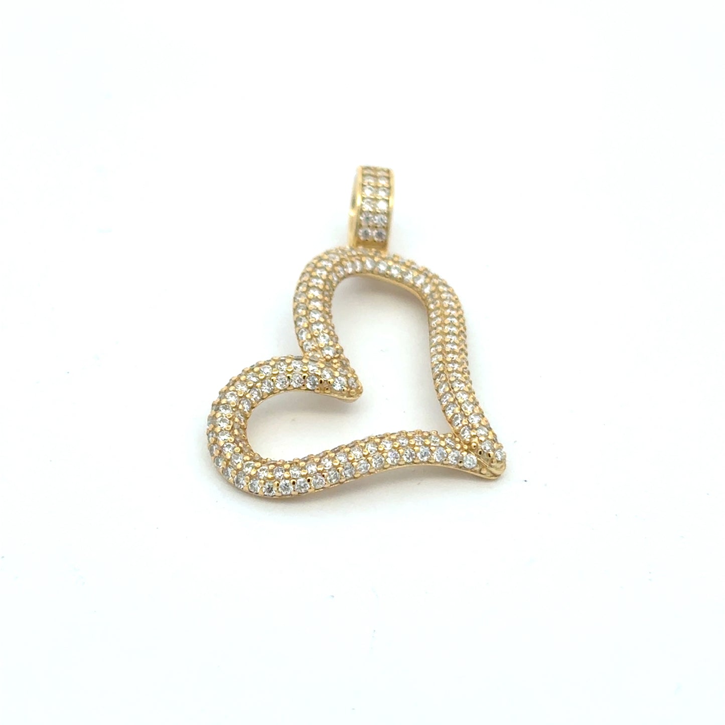 MP-87 (Moissanite Heart ♥ Pendant)