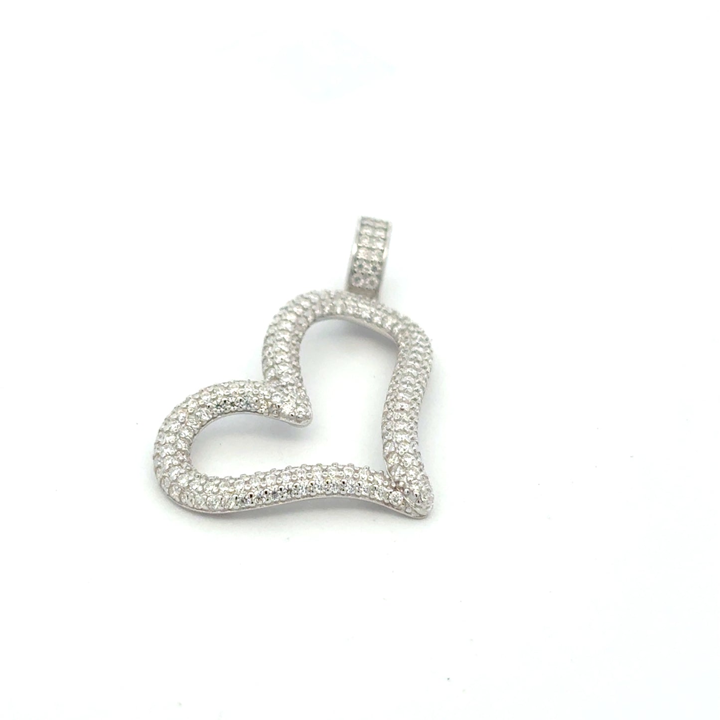 MP-87 (Moissanite Heart ♥ Pendant)
