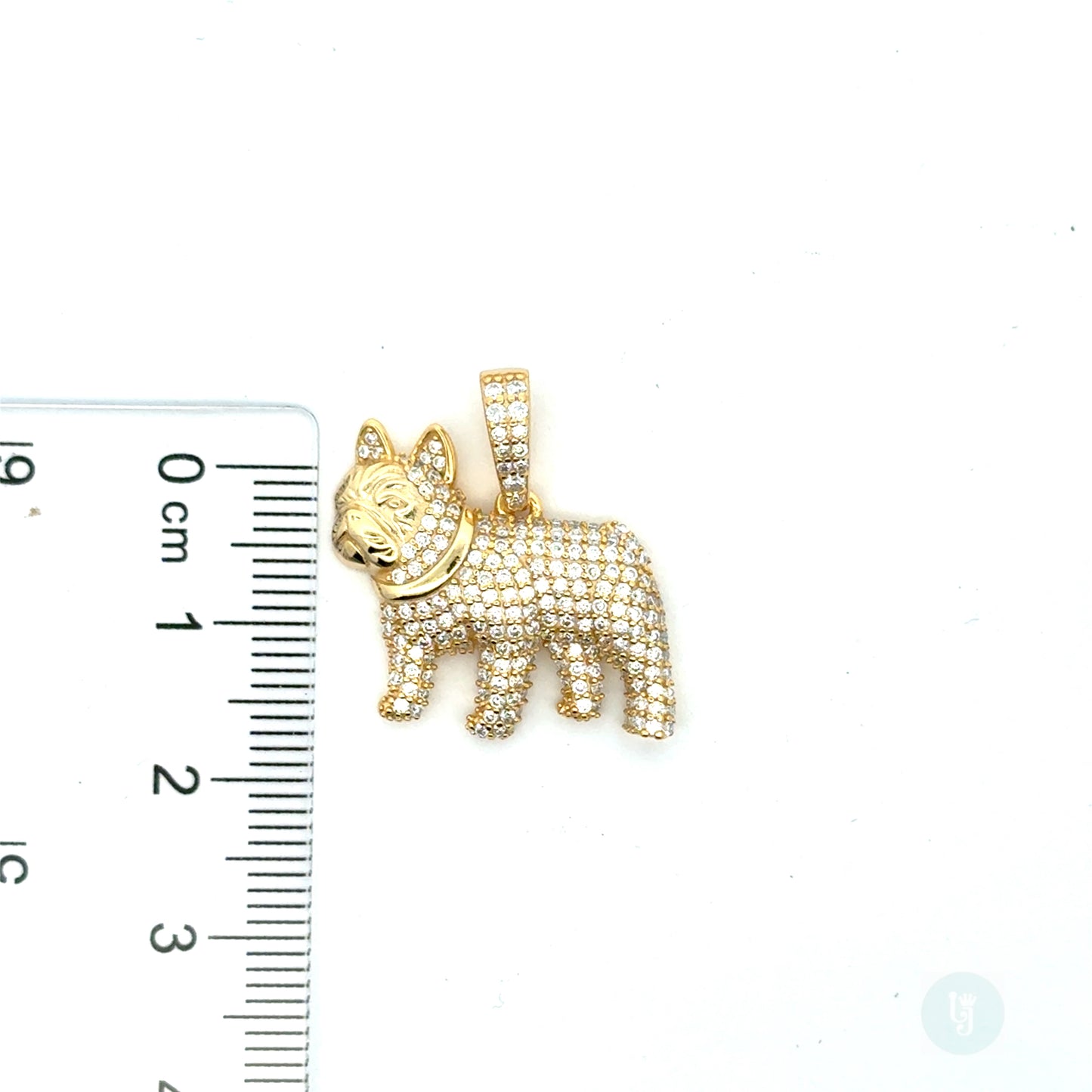 MP-37 (Moissanite Bulldog🐶 Pendant)