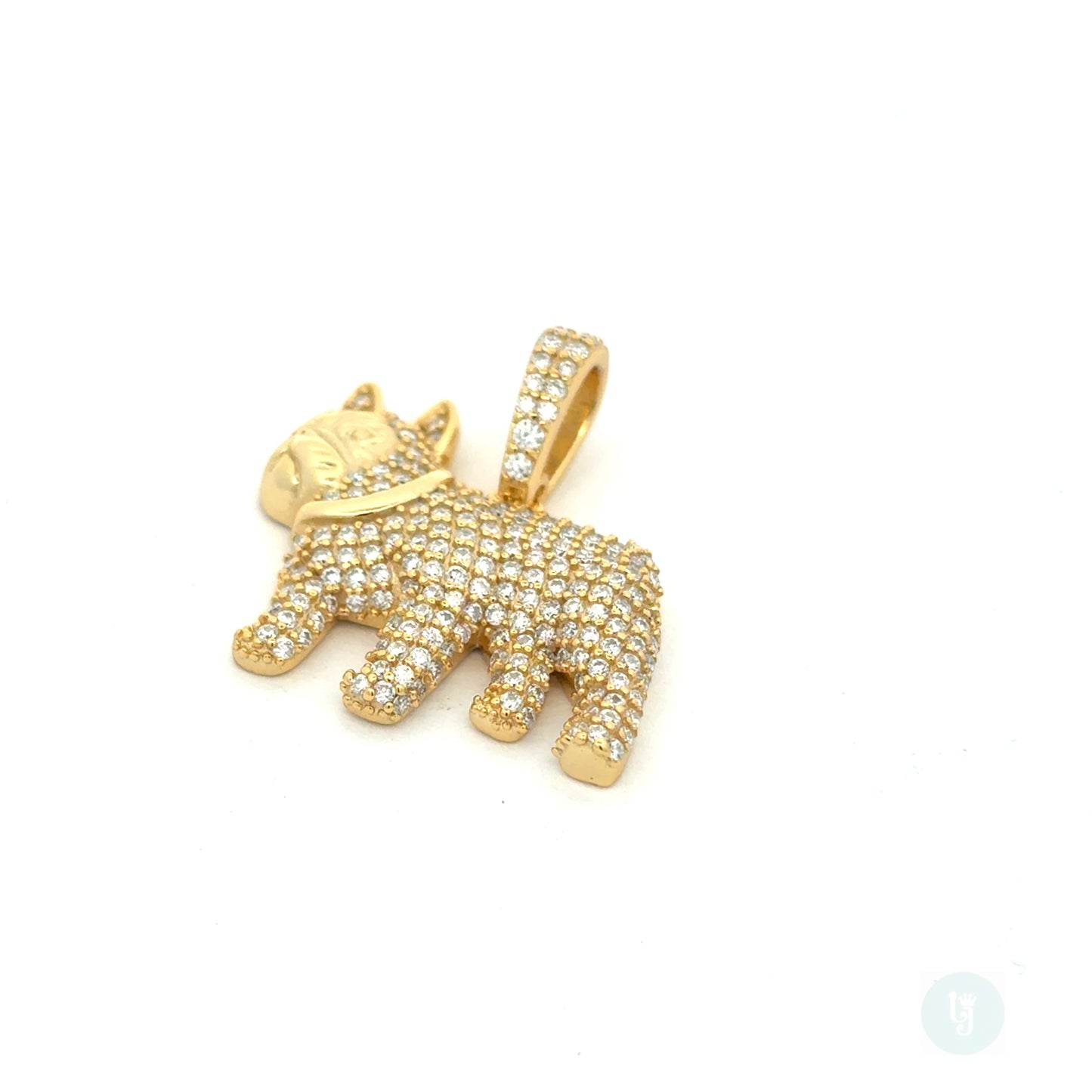 MP-37 (Moissanite Bulldog🐶 Pendant)