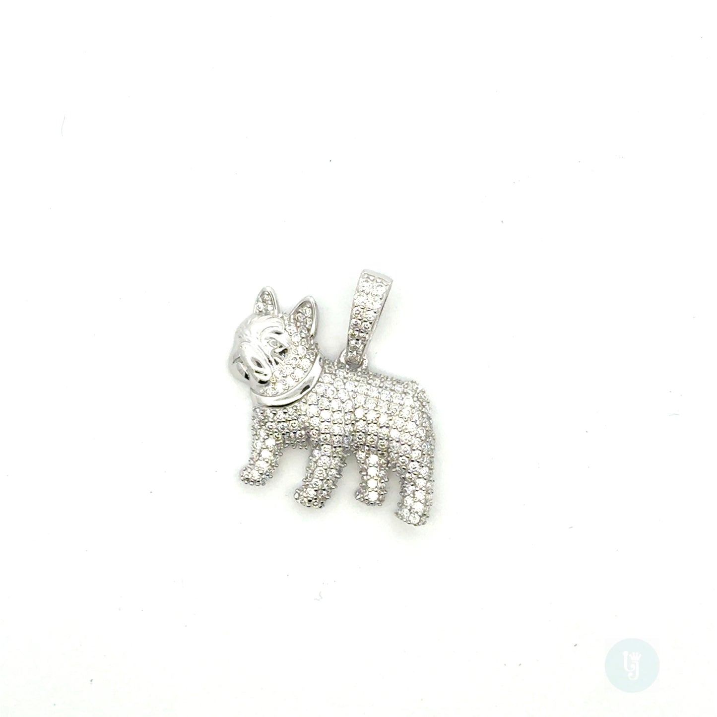 MP-37 (Moissanite Bulldog🐶 Pendant)
