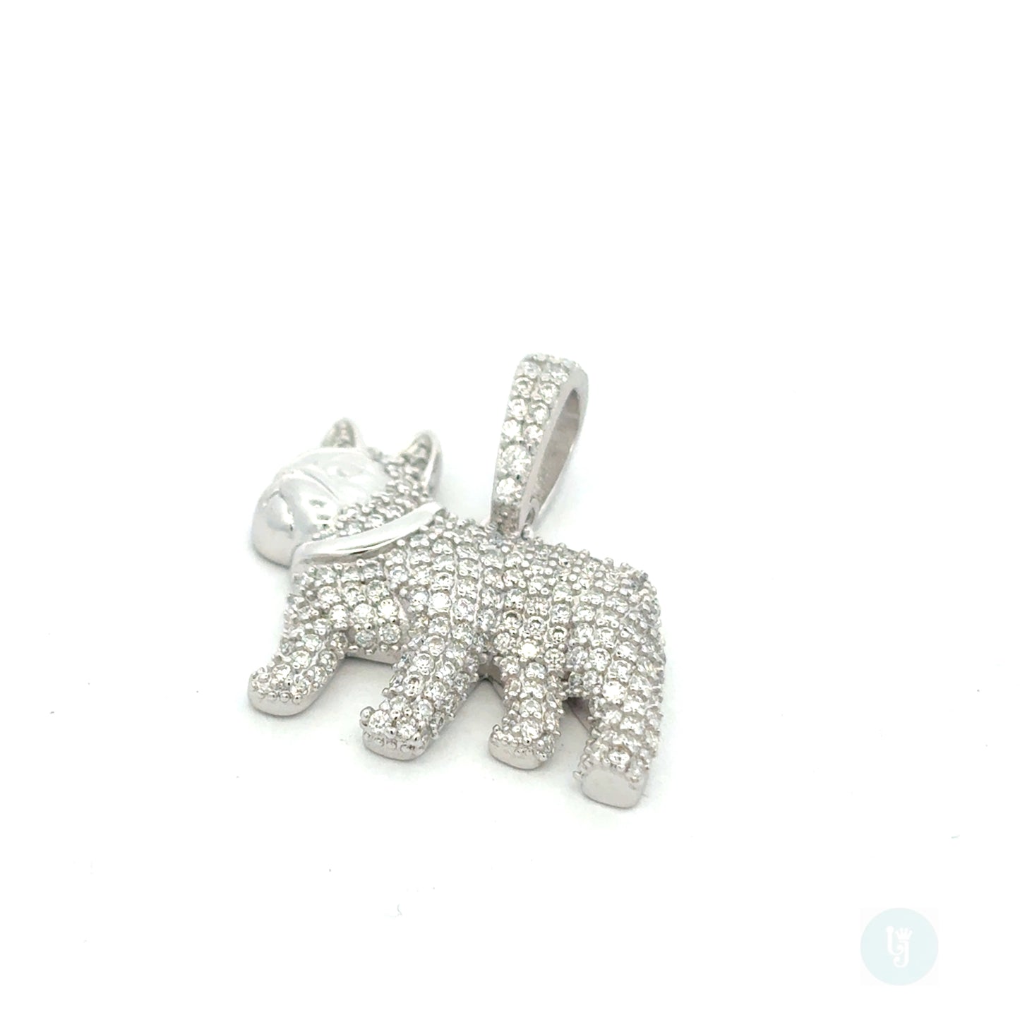 MP-37 (Moissanite Bulldog🐶 Pendant)
