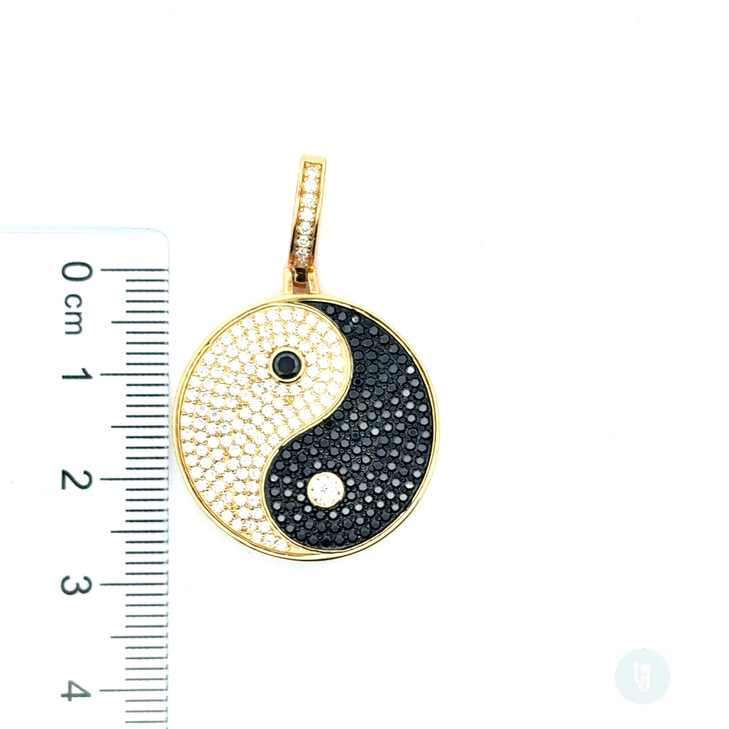 MP-38 (Moissanite Yin Yang ☯ Pendant)