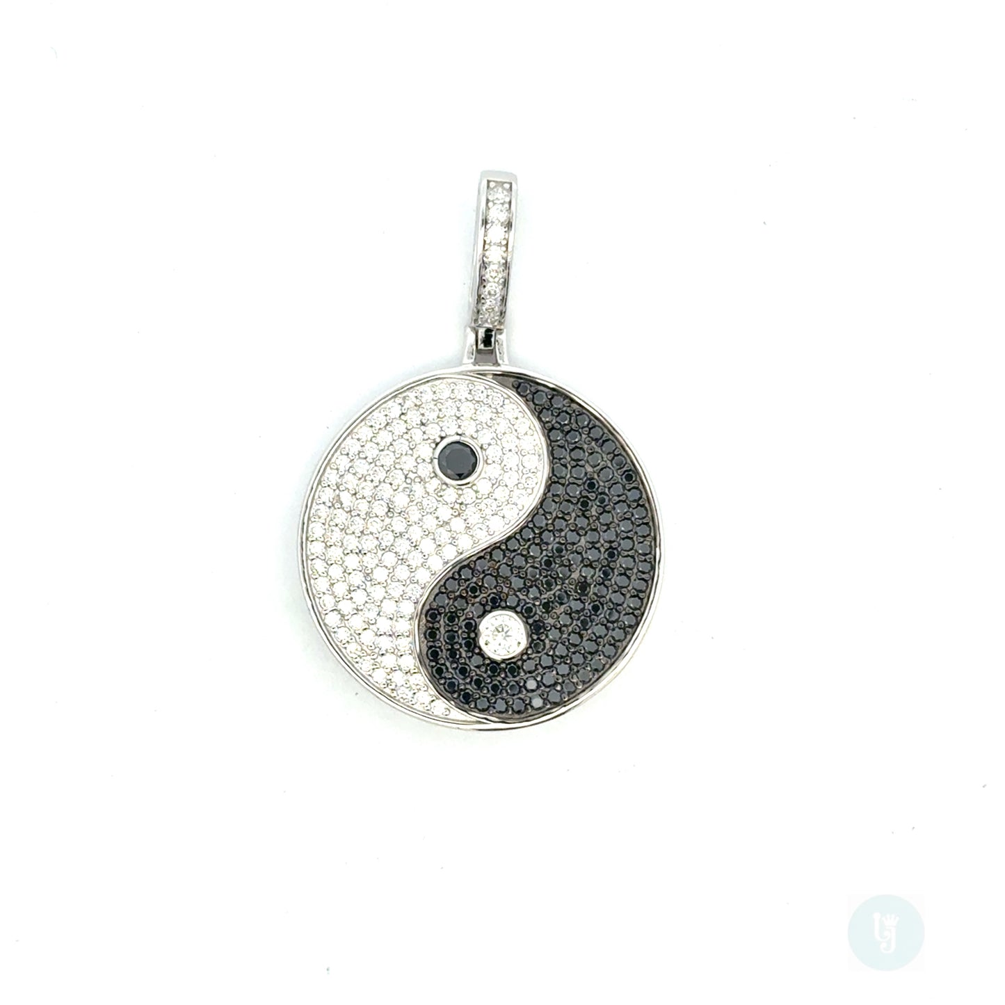 MP-38 (Moissanite Yin Yang ☯ Pendant)