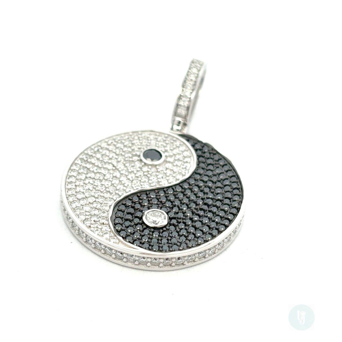 MP-38 (Moissanite Yin Yang ☯ Pendant)