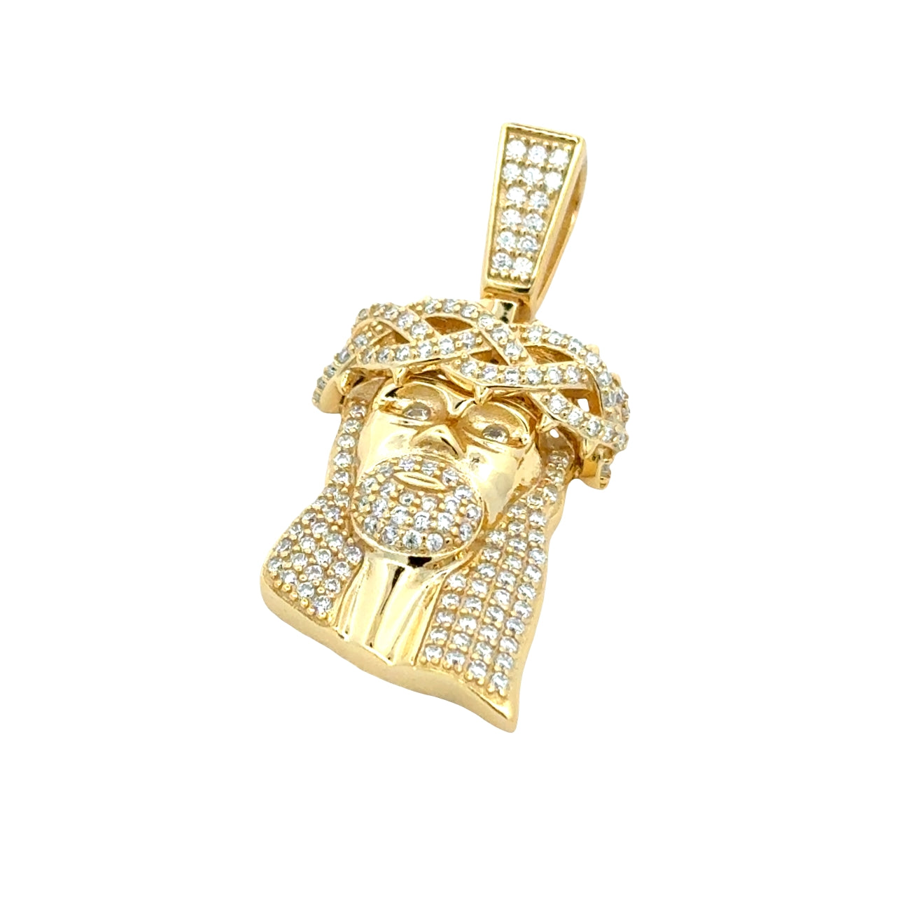 MPM-42 (Moissanite Jesus Head Pendant)