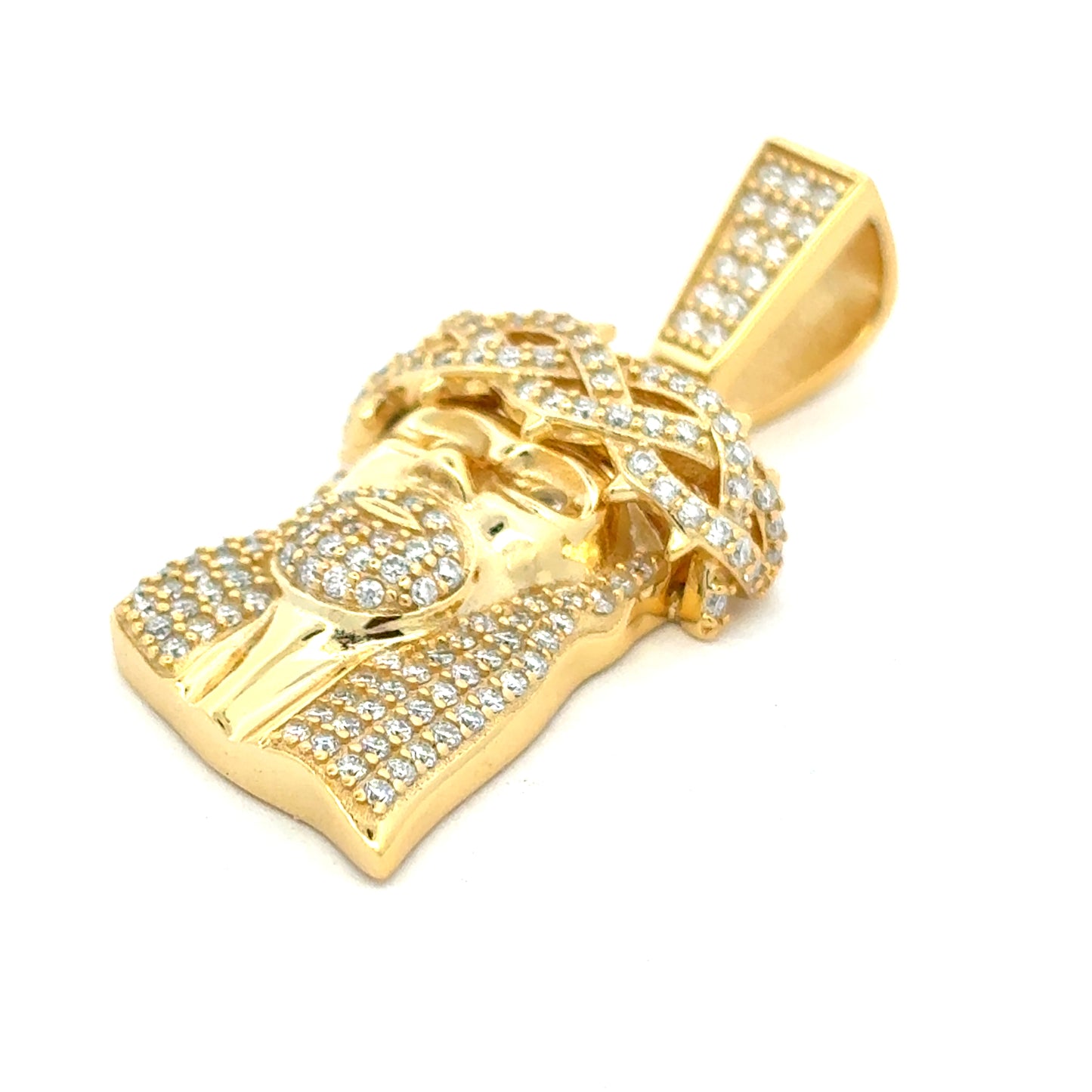 MPM-42 (Moissanite Jesus Head Pendant)