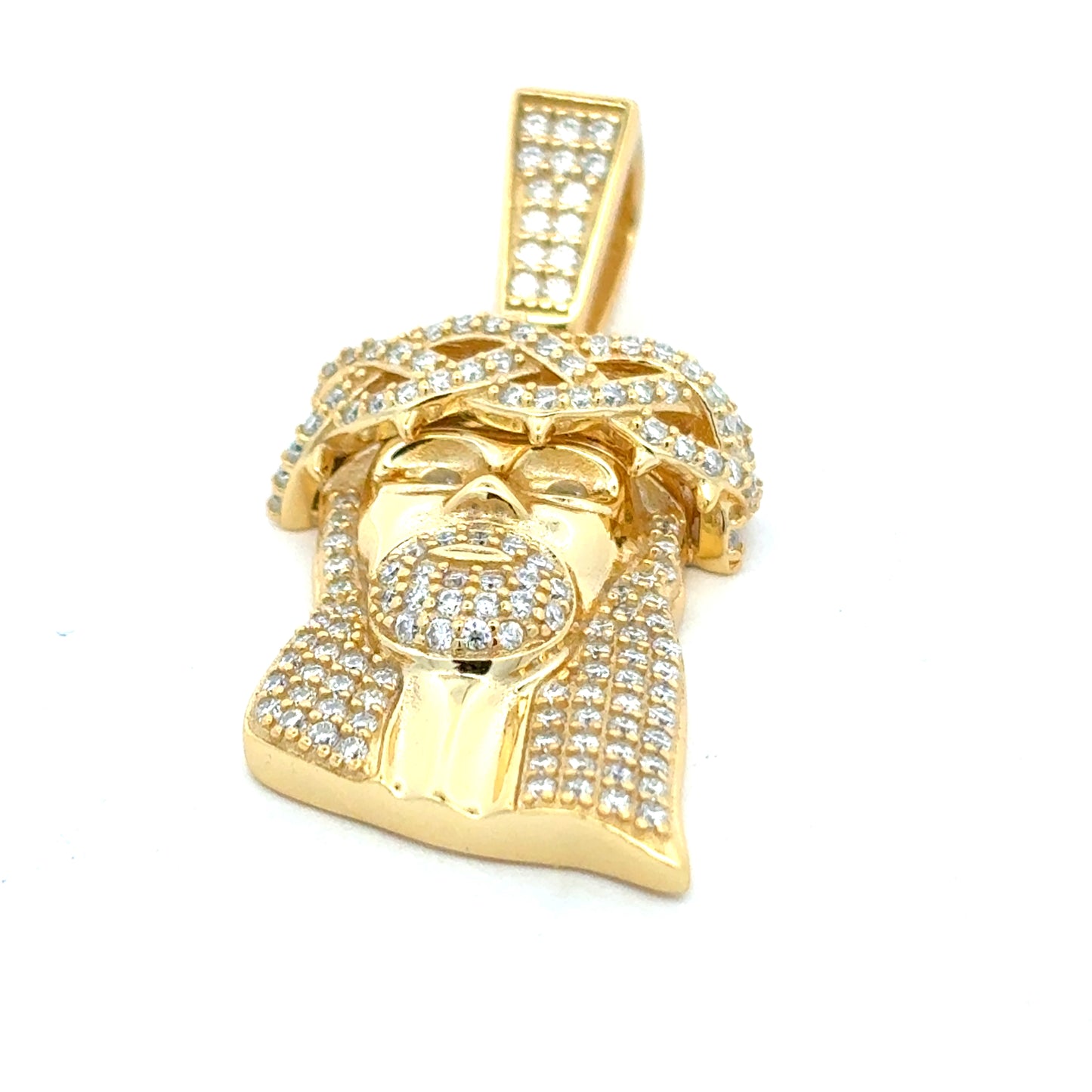 MPM-42 (Moissanite Jesus Head Pendant)