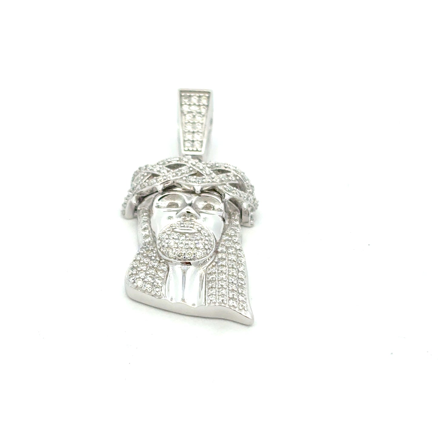 MPM-42 (Moissanite Jesus Head Pendant)