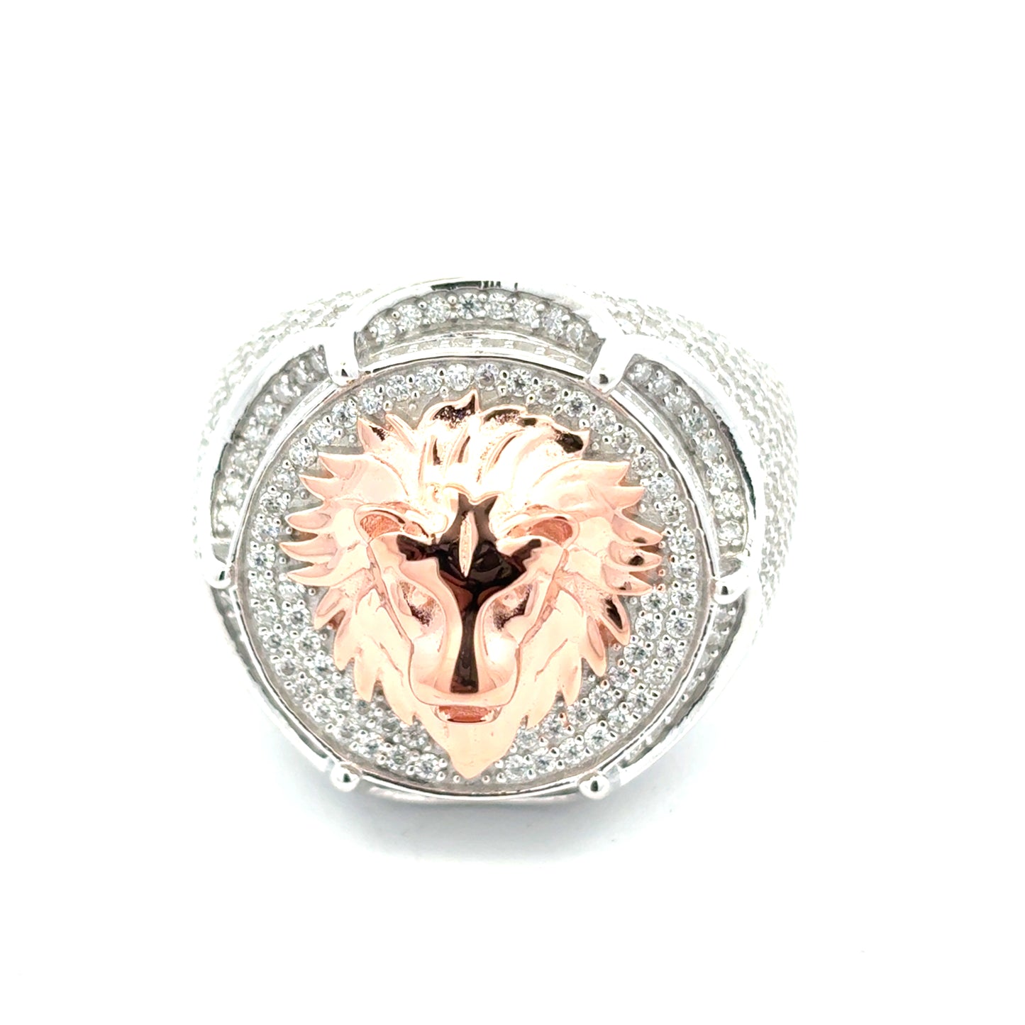MRM-2 (Anillo de piedra moissanita para hombre)