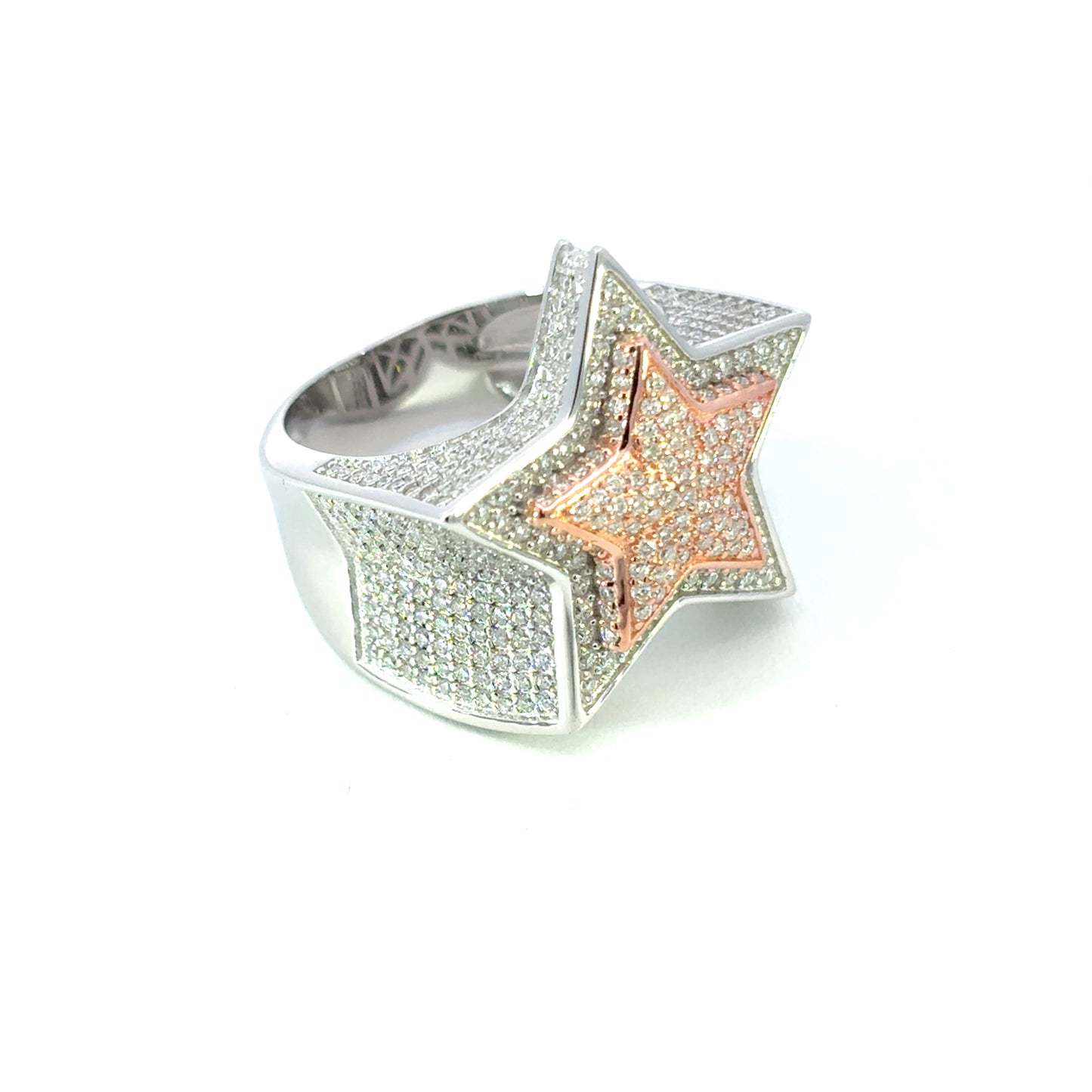 MRM-10 (Moissanite Stone Star Ring)