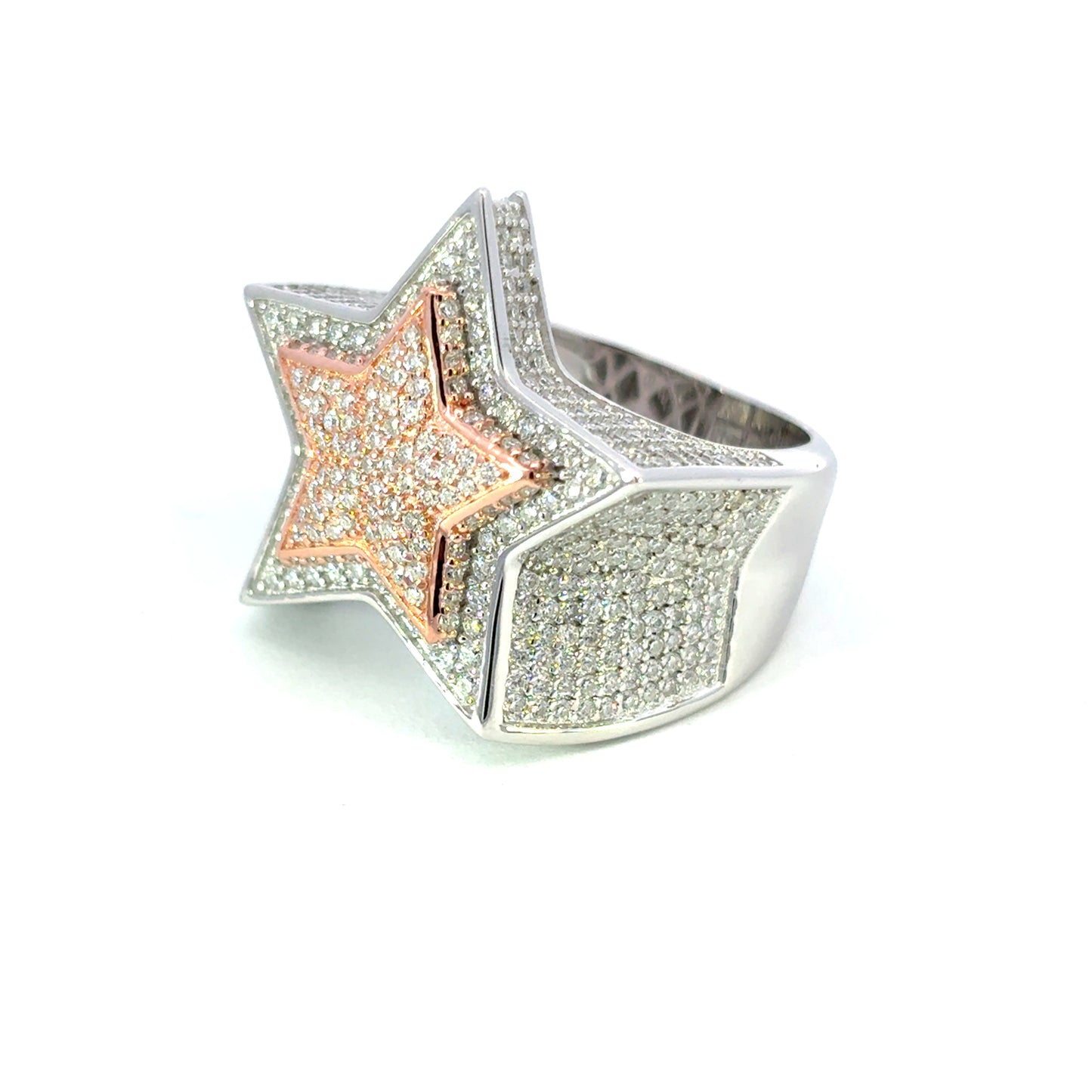 MRM-10 (Moissanite Stone Star Ring)