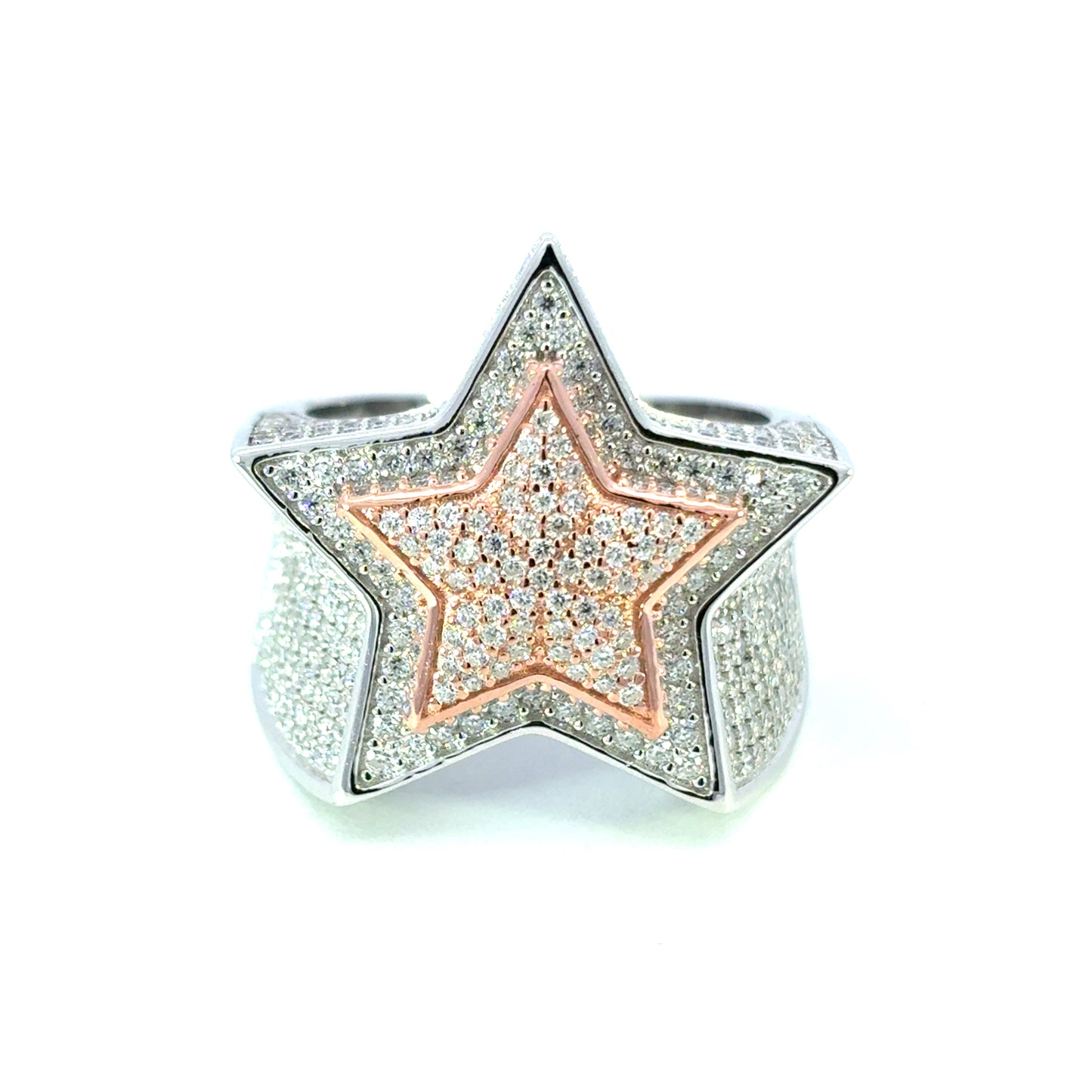MRM-10 (Moissanite Stone Star Ring)
