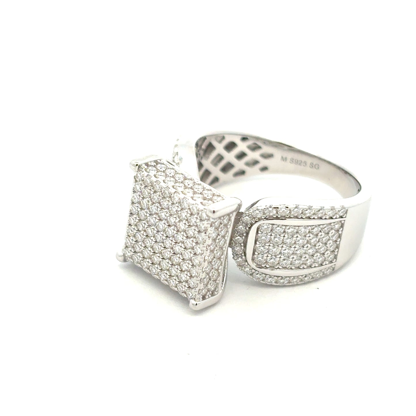 MRW-22 (Anillo de piedra moissanita)