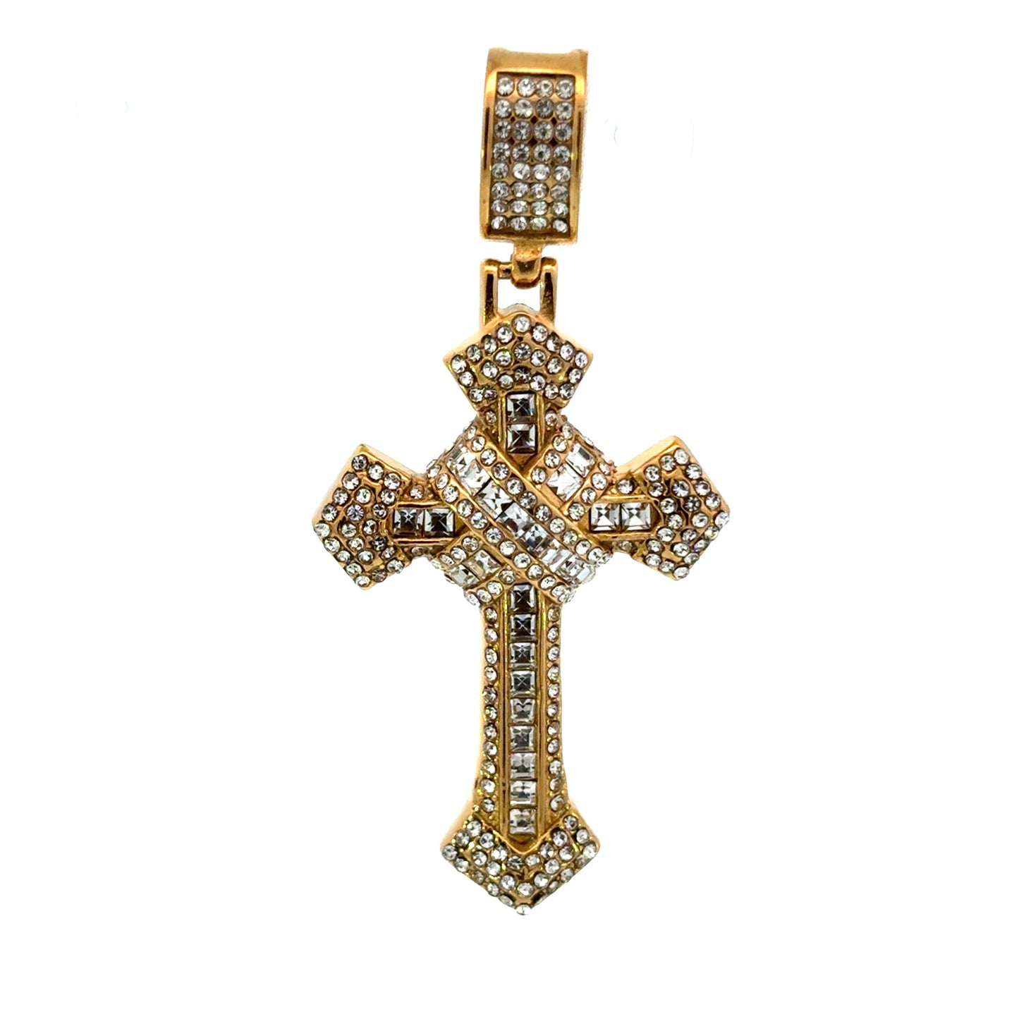 SP-1509-G (CROSS X PENDANT)