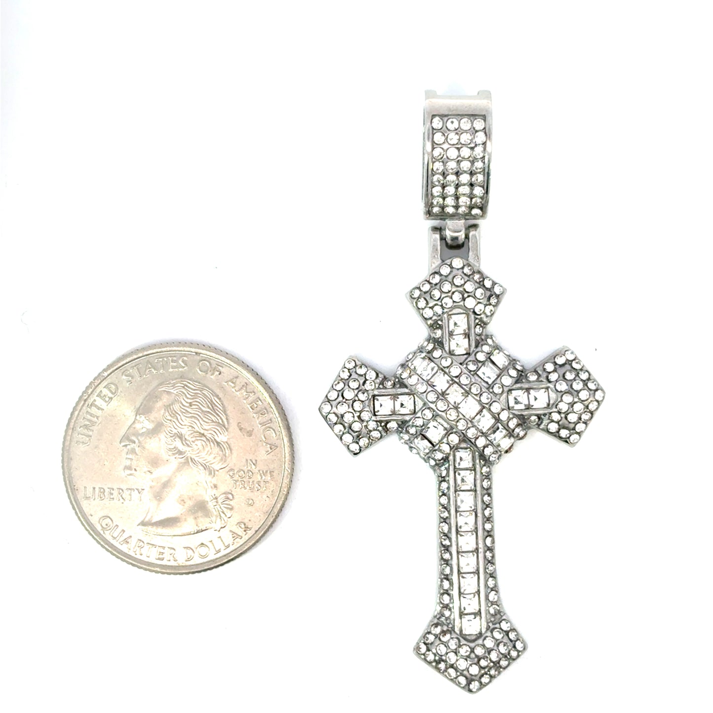 SP-1509-G (CROSS X PENDANT)