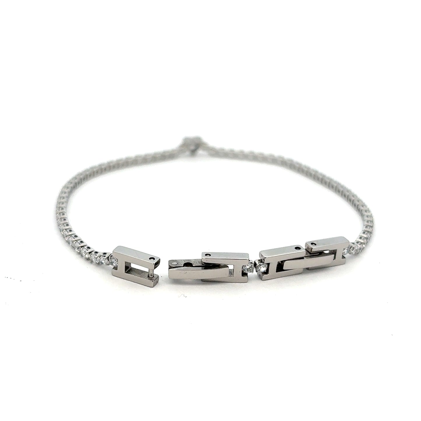 SST-6 (Stainless Steel Tennis Bracelet)