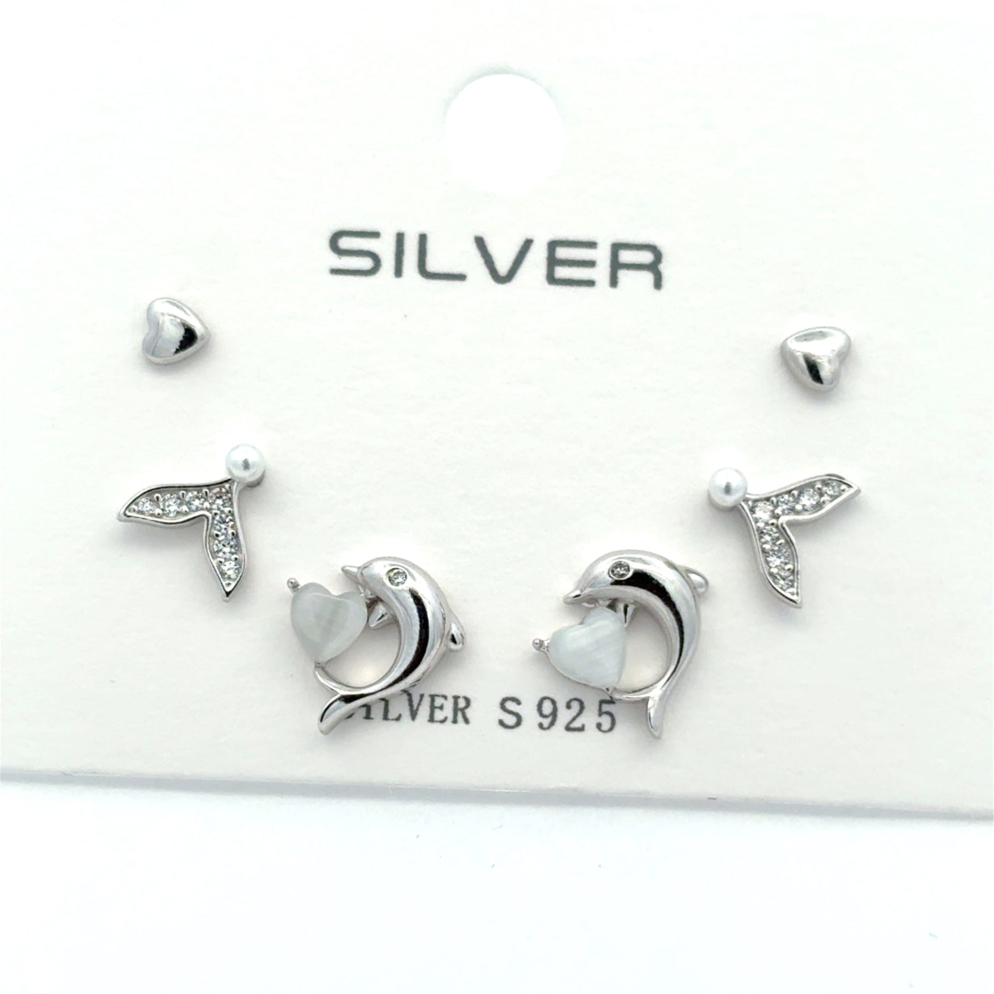 STEW-2473 * (Silver Earrings)