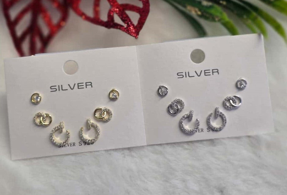 STEW-2499 (Silver Earrings)*