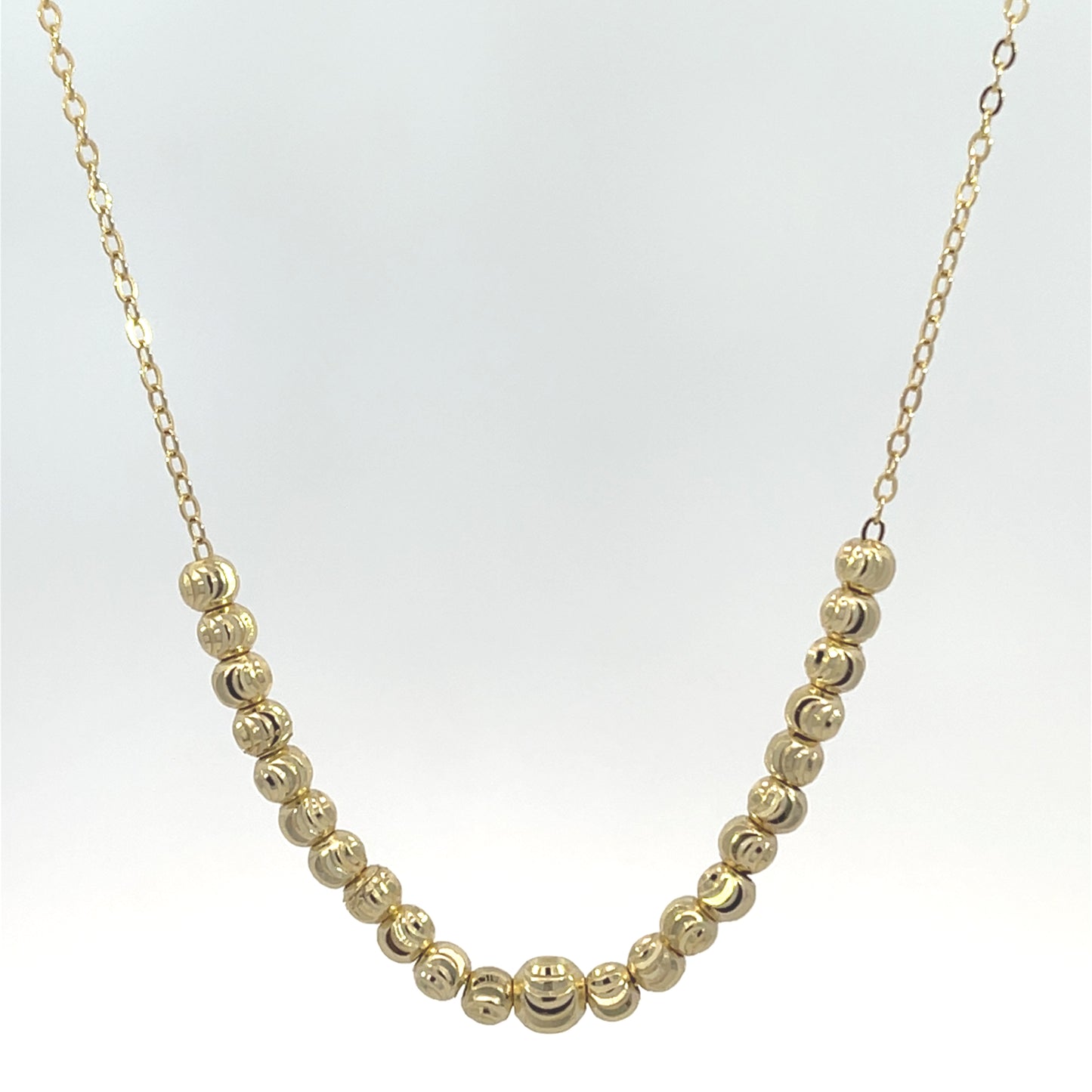 Round Tennis Necklace