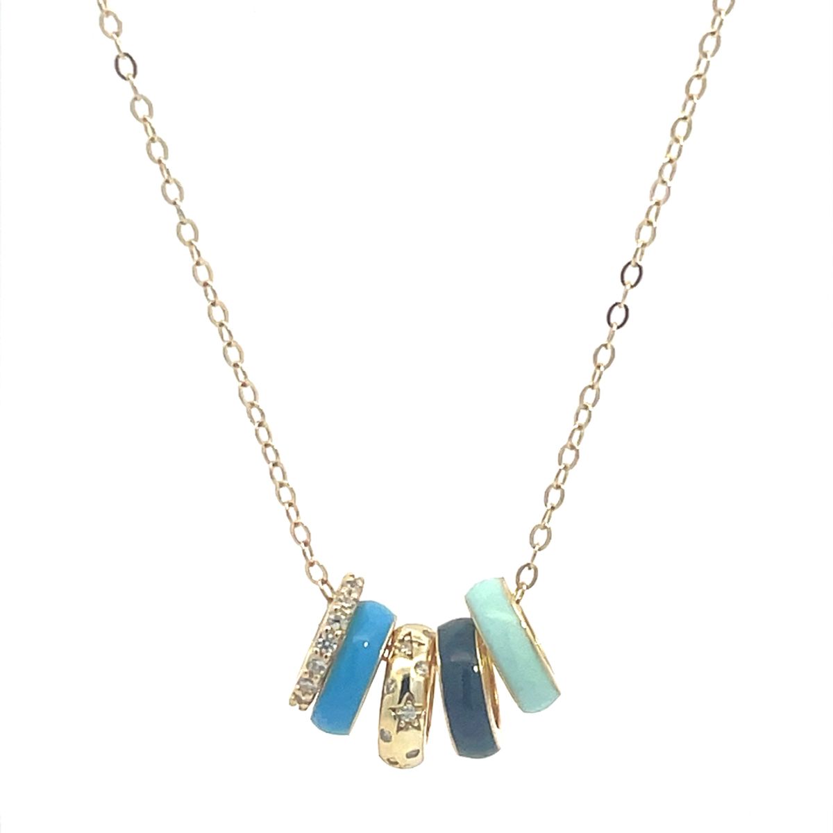Multi Mini Enamel Rings