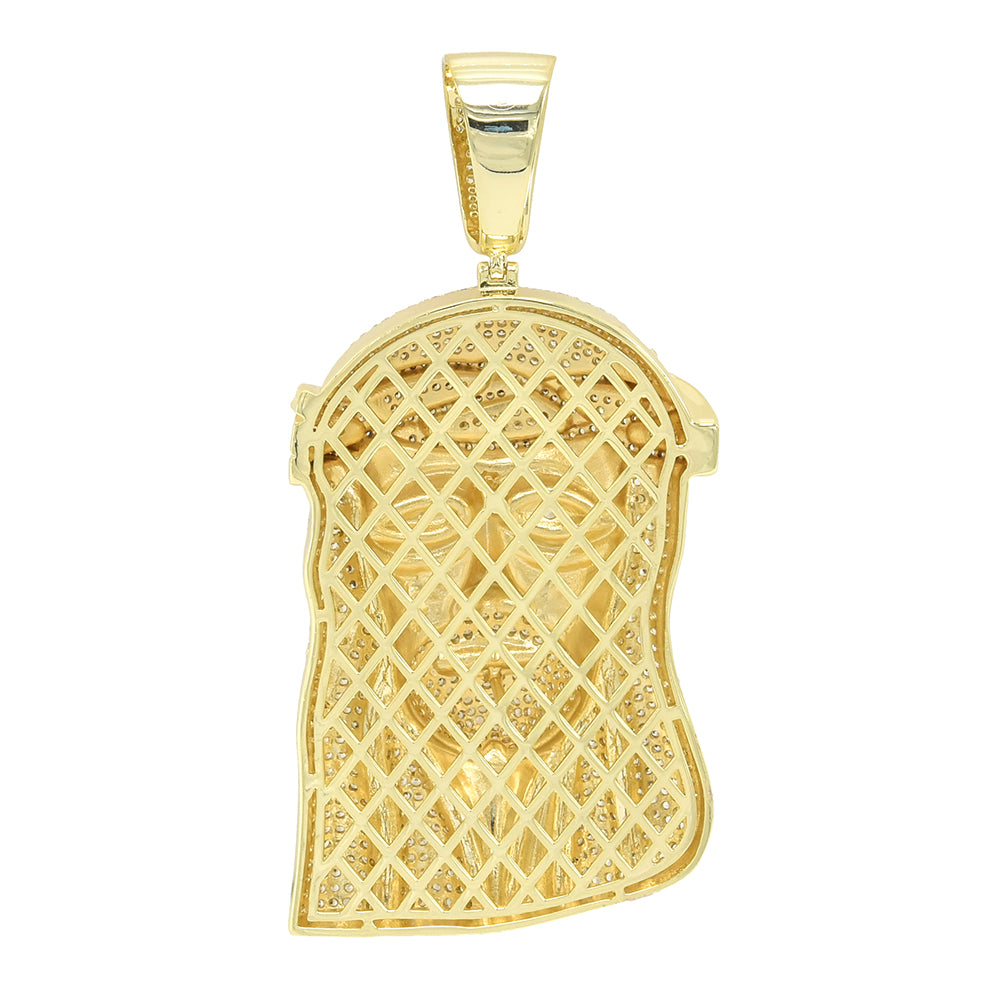 BRP-10 Brass Jesus Christ Pendant