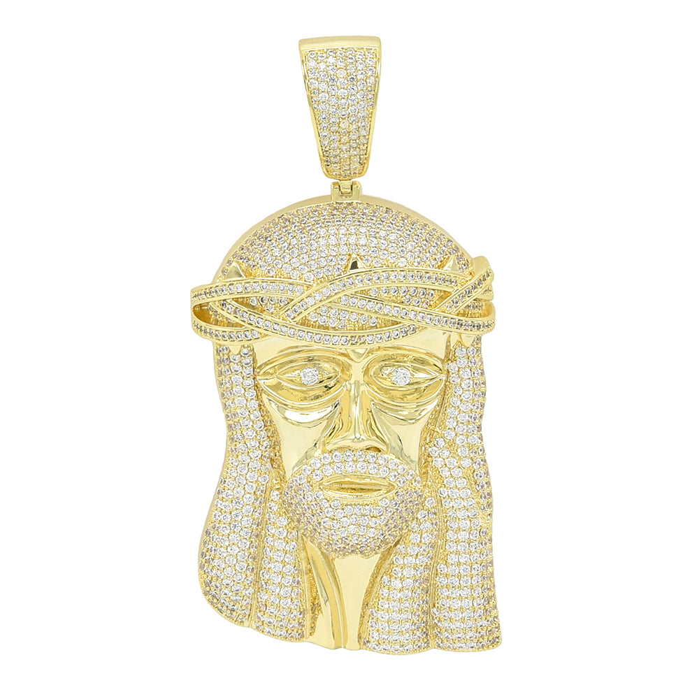 BRP-10 Brass Jesus Christ Pendant