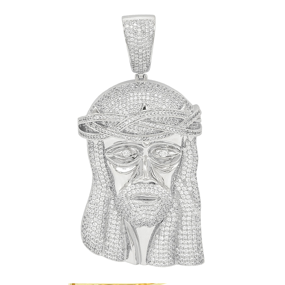 BRP-10 Brass Jesus Christ Pendant
