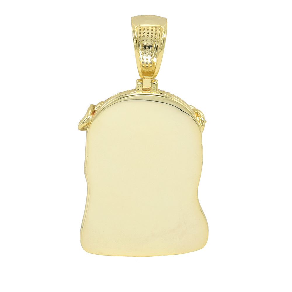 BRP-11 Brass Jesus Pendant