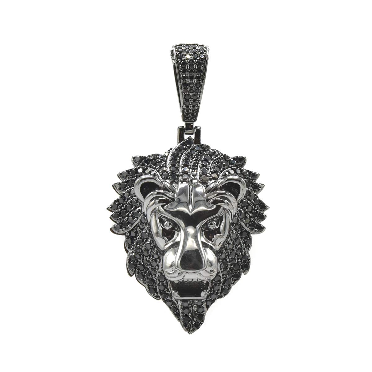 BRP-07 Brass Lion Pendant