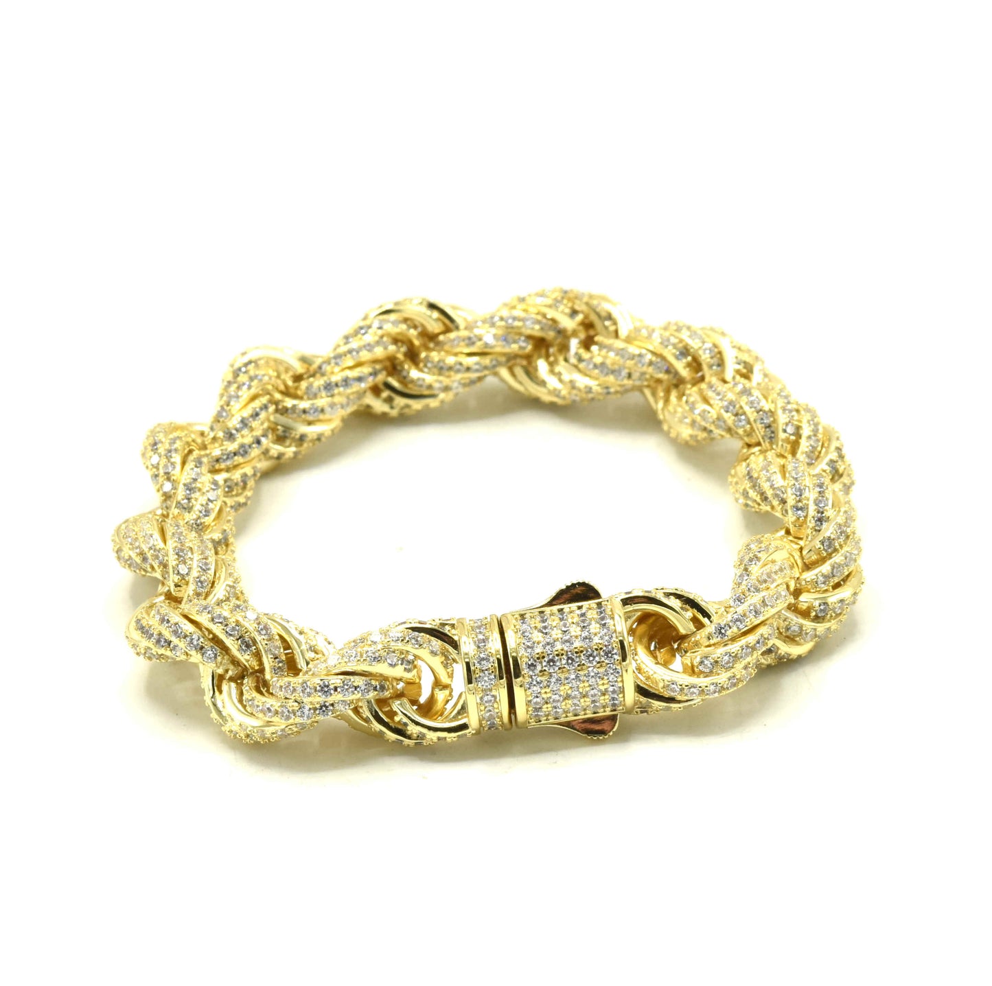 Brass 10mm Clip Lock Rope Chain 8“ 9" 18" 20" 24"