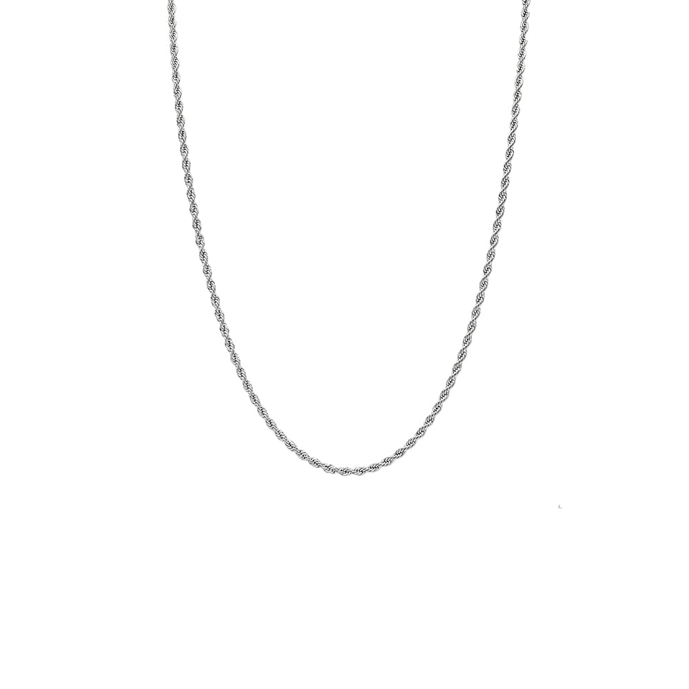 Cadena de cuerda de acero inoxidable de 2 mm