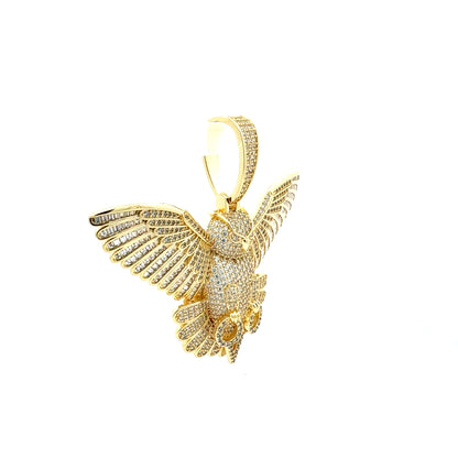 BRP-116 (BRASS OWL PENDANT)