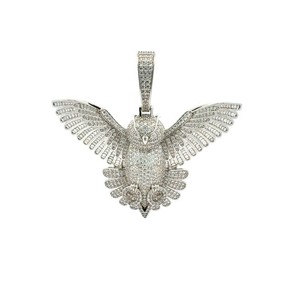 BRP-116 (BRASS OWL PENDANT)