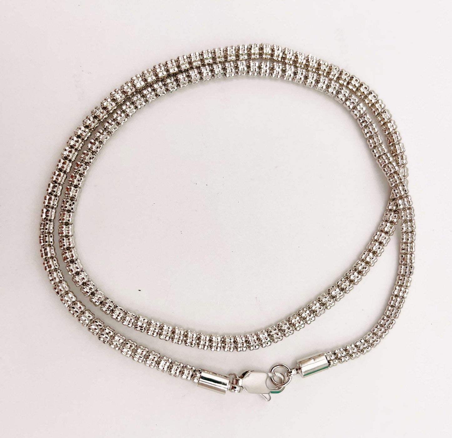 BRIC-36 (Brass: 4mm Ice Chain 16" 18" 20" 22")