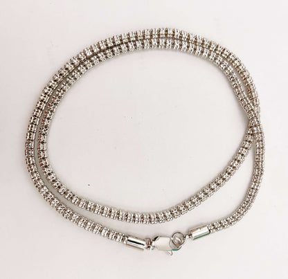 BRIC-36 (Brass: 4mm Ice Chain 16" 18" 20" 22")
