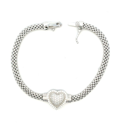 MPM-16 (Colgante de piedra cruzada de plata con moissanita)