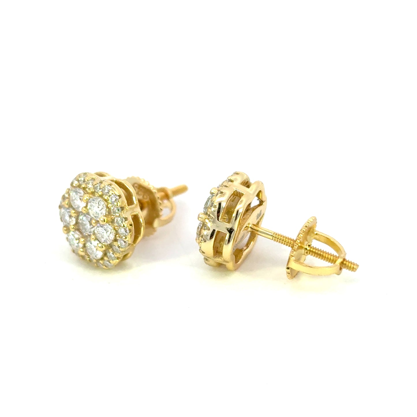 MEM-35 A (Moissanite Stone Earring)