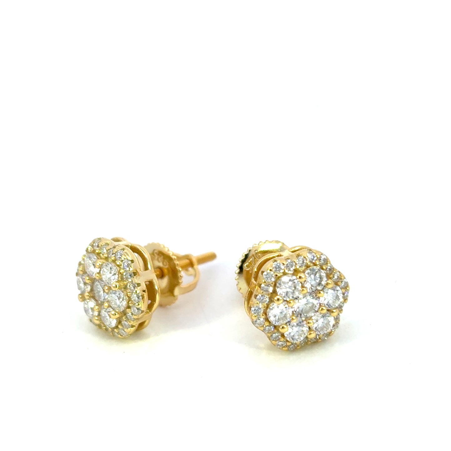 MEM-35 A (Moissanite Stone Earring)
