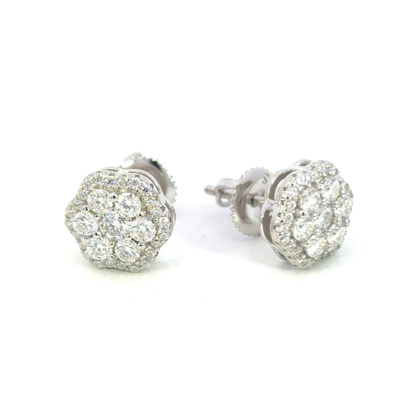 MEM-35 A (Moissanite Stone Earring)