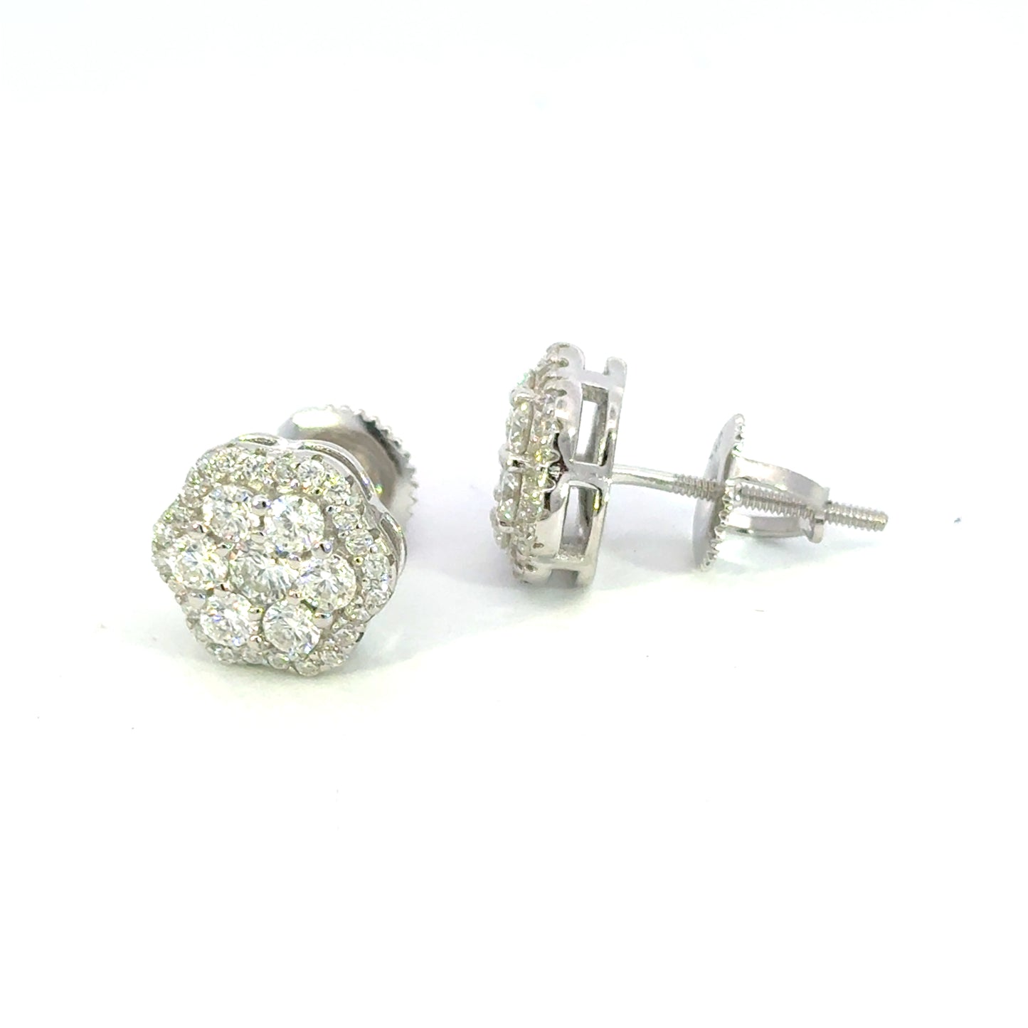 MEM-35 A (Moissanite Stone Earring)