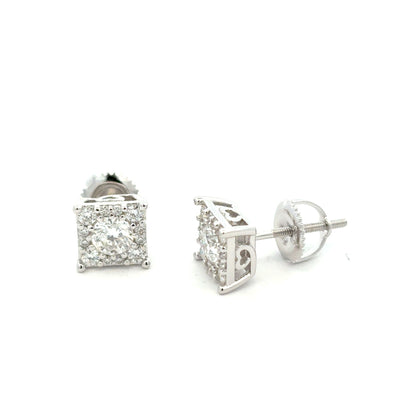 MEM-36 A (Moissanite Stone Earring)