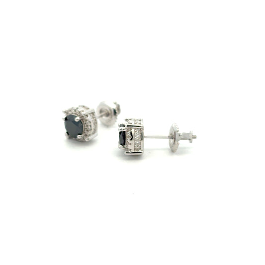 MEM-41A (Moissanite Stone Earring)