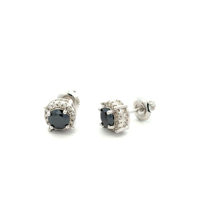 MEM-41A (Moissanite Stone Earring)