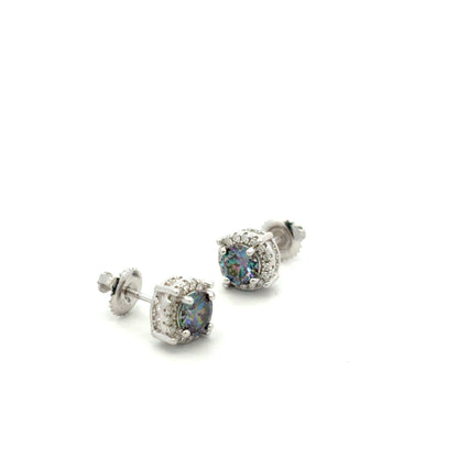 MEM-41A (Moissanite Stone Earring)