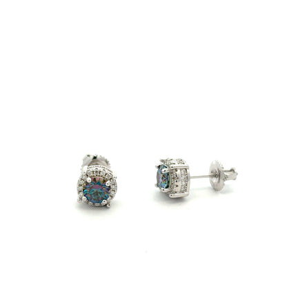 MEM-41A (Moissanite Stone Earring)