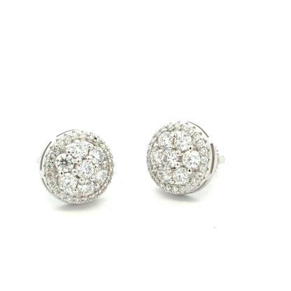MEM-42 (Moissanite Stone Earring)